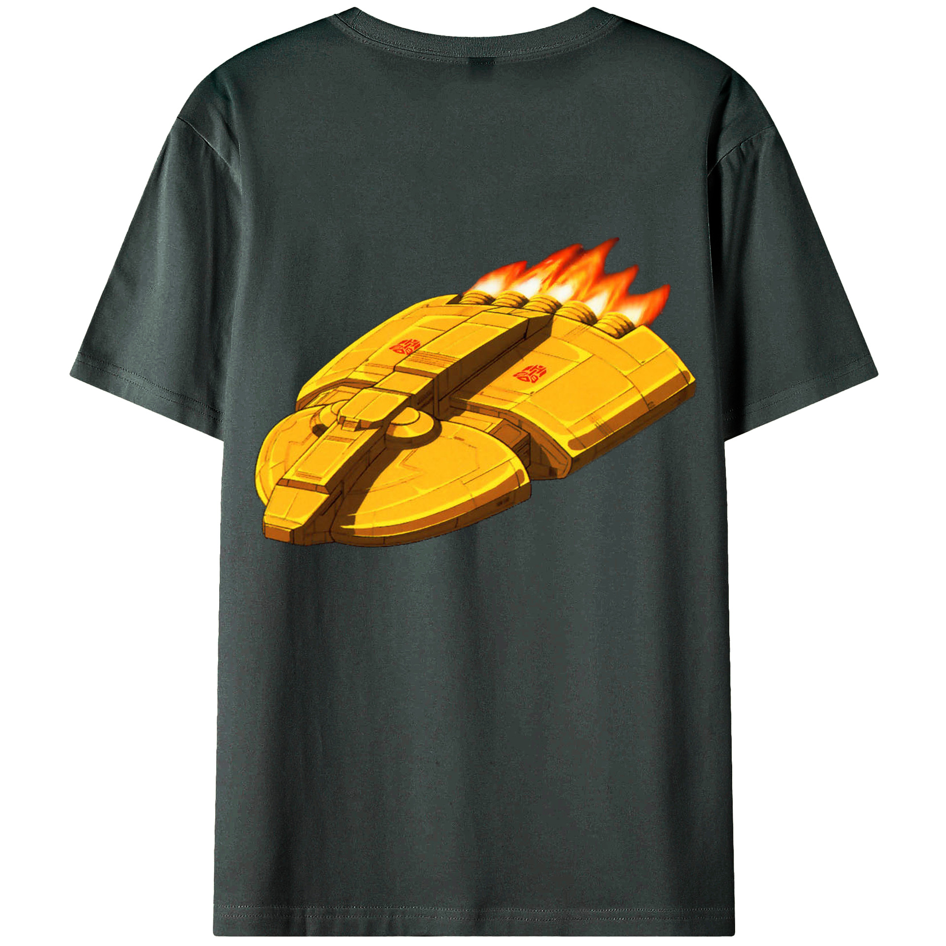 （画像用）  綿100％ メンズ半袖Tシャツ（バックプリント） 通気性